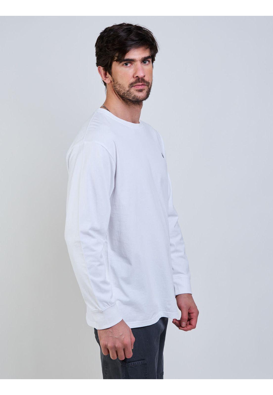 Polera ML VLC Stone Blanco Hombre Volcom-2