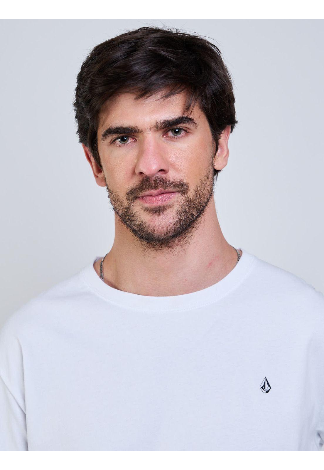 Polera ML VLC Stone Blanco Hombre Volcom-3