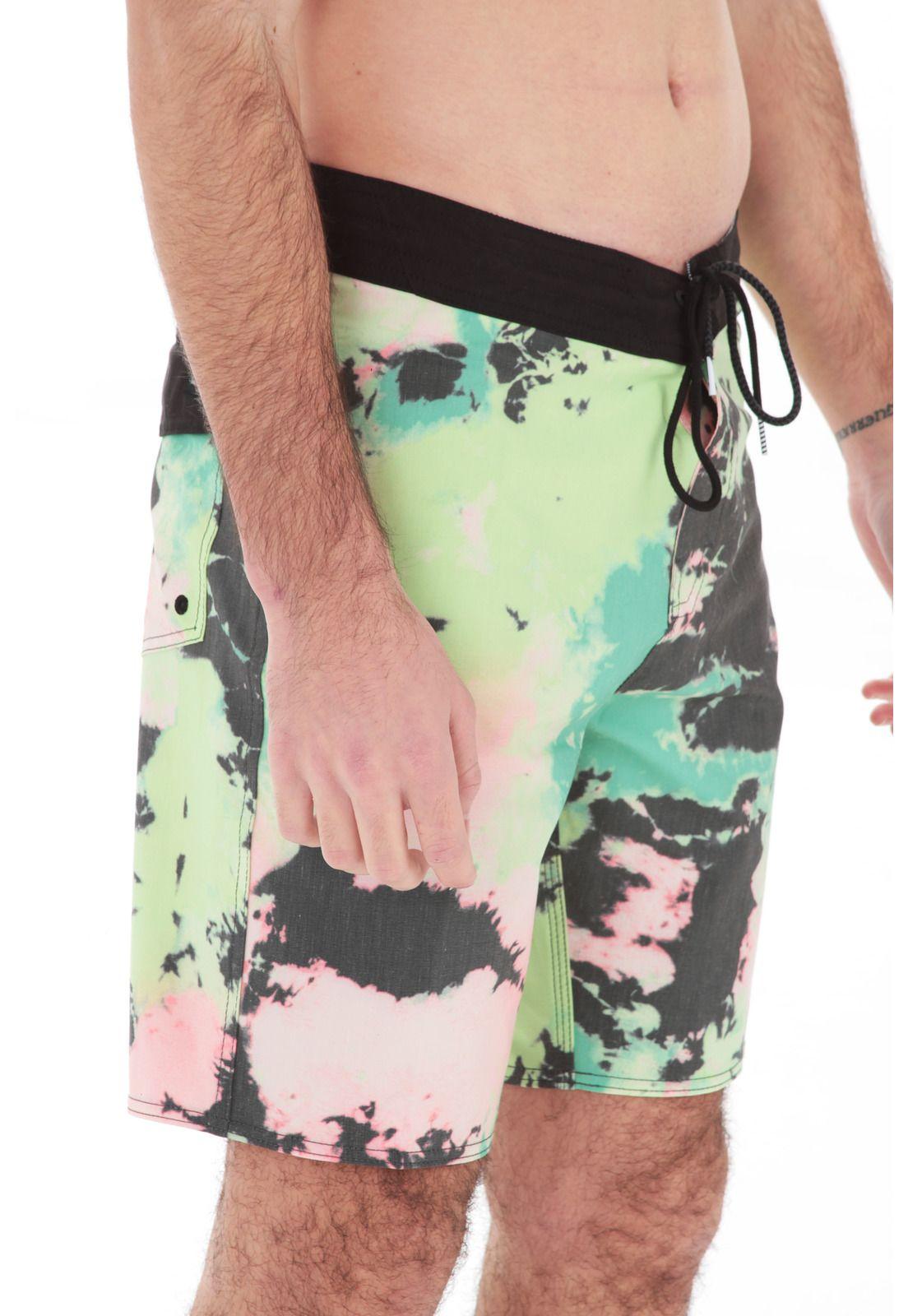 Traje De Baño Microfibra Hombre 7T140-MV21 Verde Volcom-3