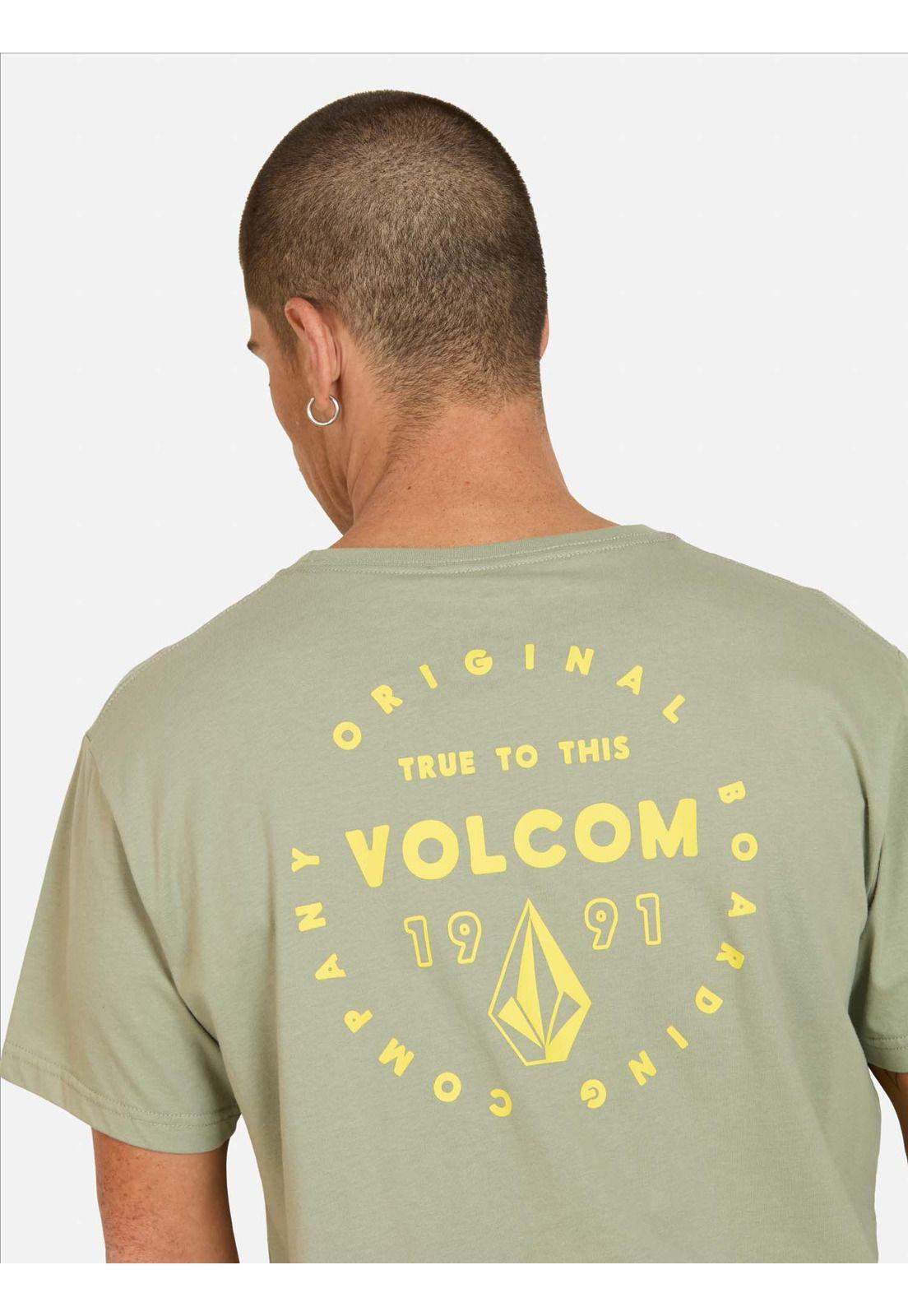 Polera MC Mortis Verde Hombre Volcom-2