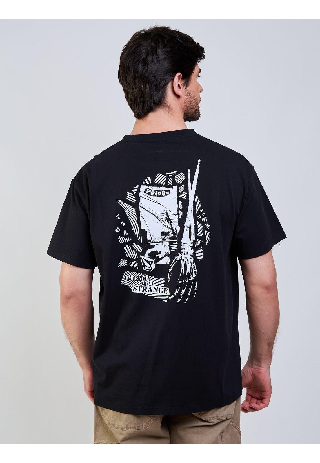 Polera MC Kun N Rip Negro Hombre Volcom-1