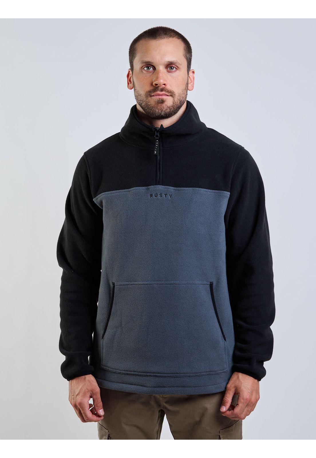 Poleron Polar Salted R Gris Hombre Rusty-0