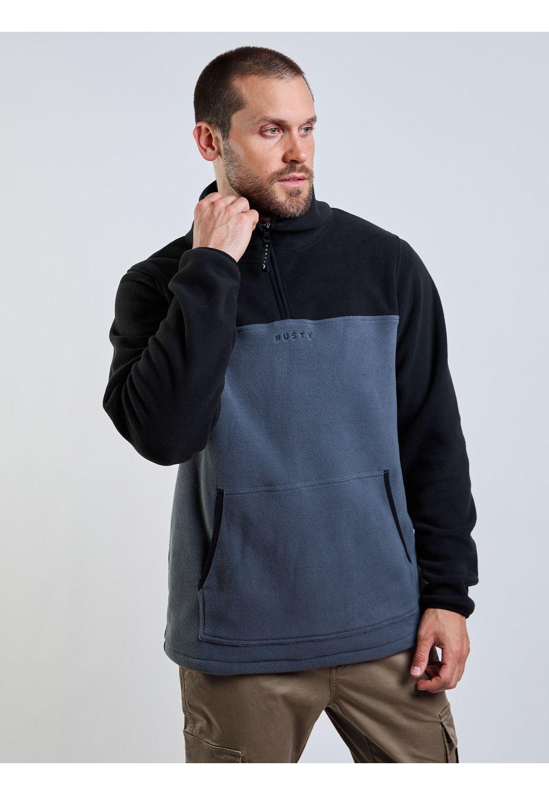 Poleron Polar Salted R Gris Hombre Rusty-6