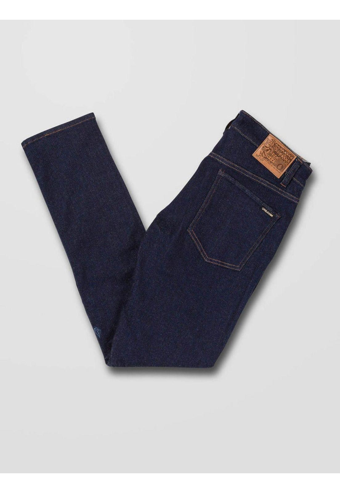 Jeans X Vorta Tapered Fit Azul Hombre Volcom-0