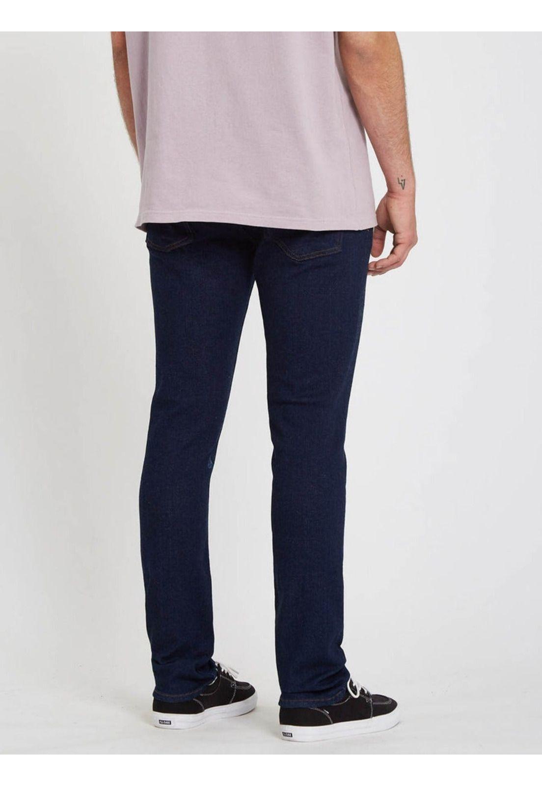 Jeans X Vorta Tapered Fit Azul Hombre Volcom-3