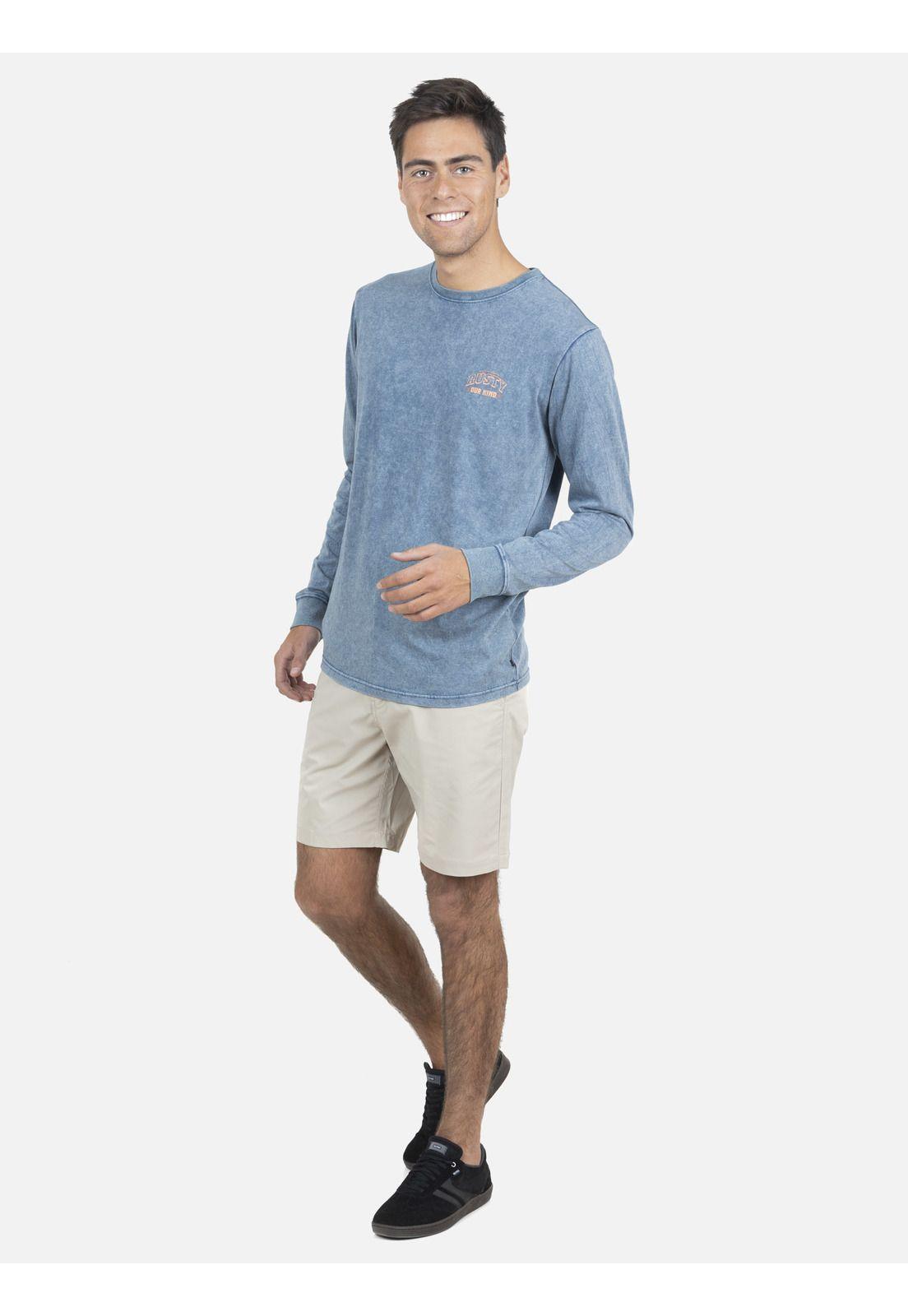 M/L POLERA TRADE  Azul Rusty-2