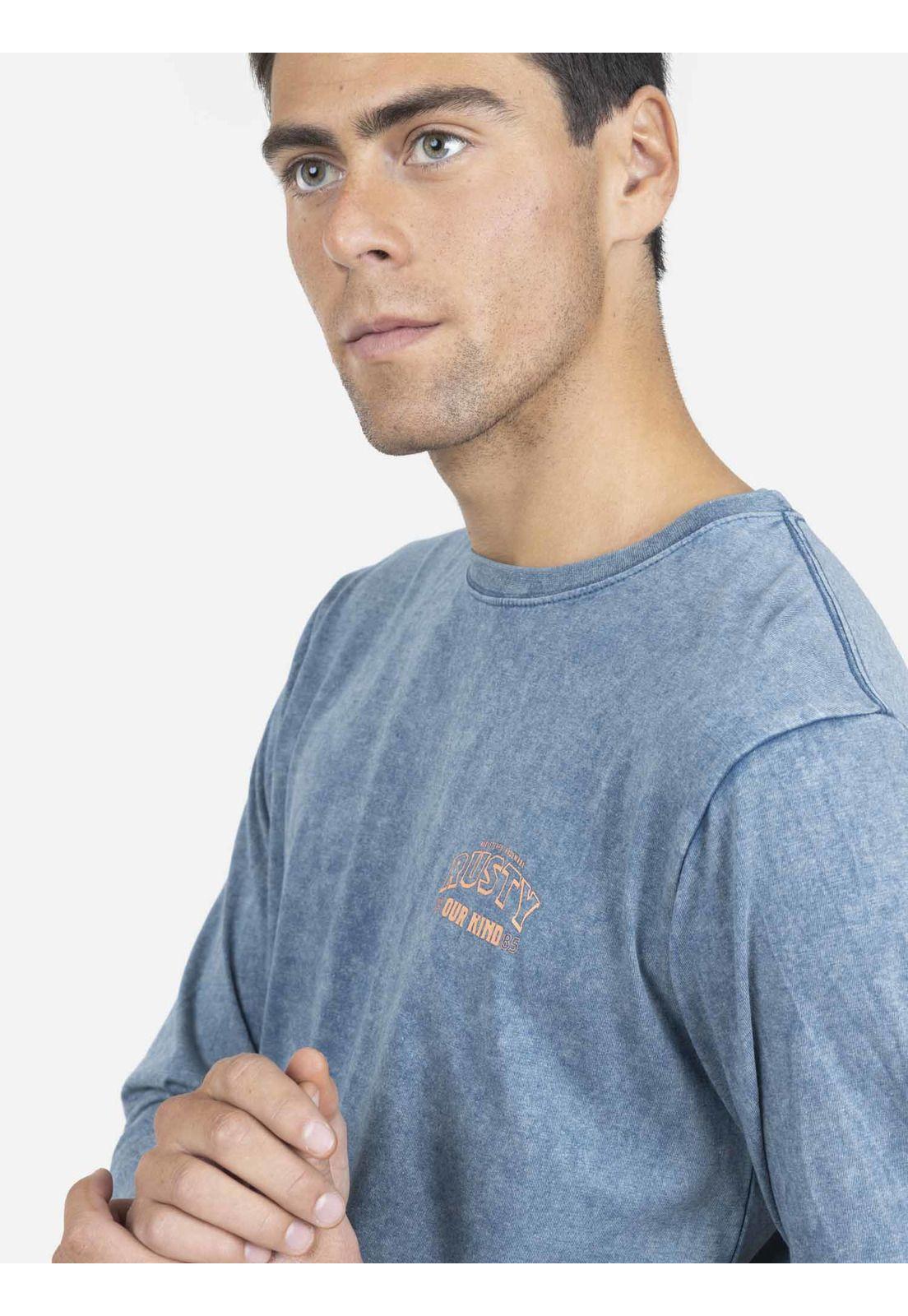M/L POLERA TRADE  Azul Rusty-4