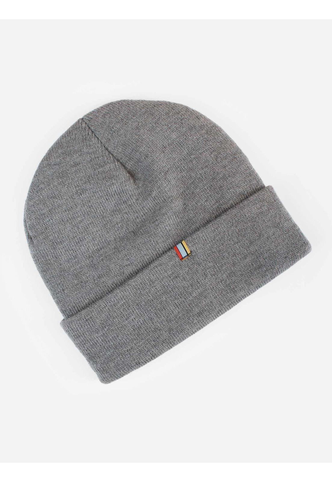 Gorro Solvo beanie Gris Hombre Rusty-3