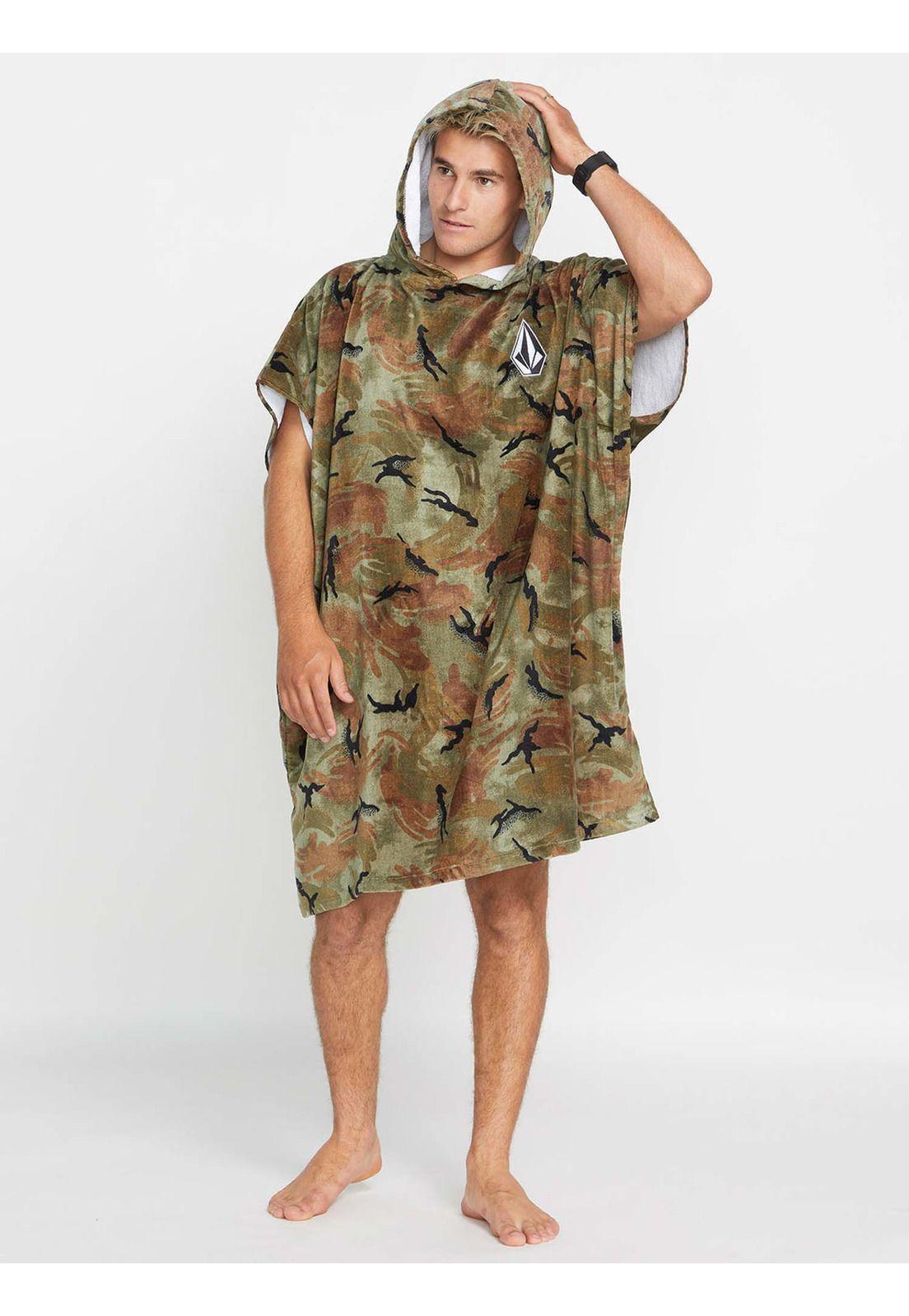 Toalla Surf Vitals J Robinson Verde Hombre Volcom-0