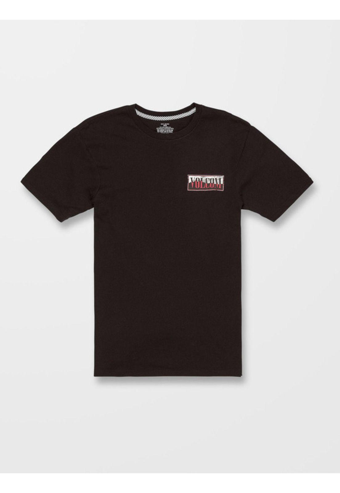 Polera Surf Vitals Jack Robinson Negro Hombre Volcom-3