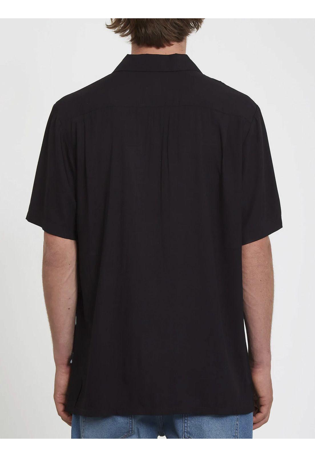 Camisa PARODICE SS Hombre Negro Volcom-2