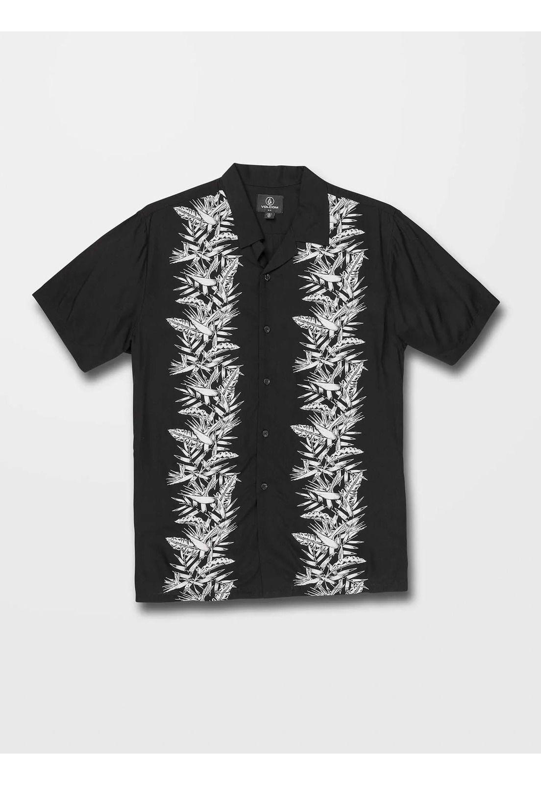 Camisa PARODICE SS Hombre Negro Volcom-4