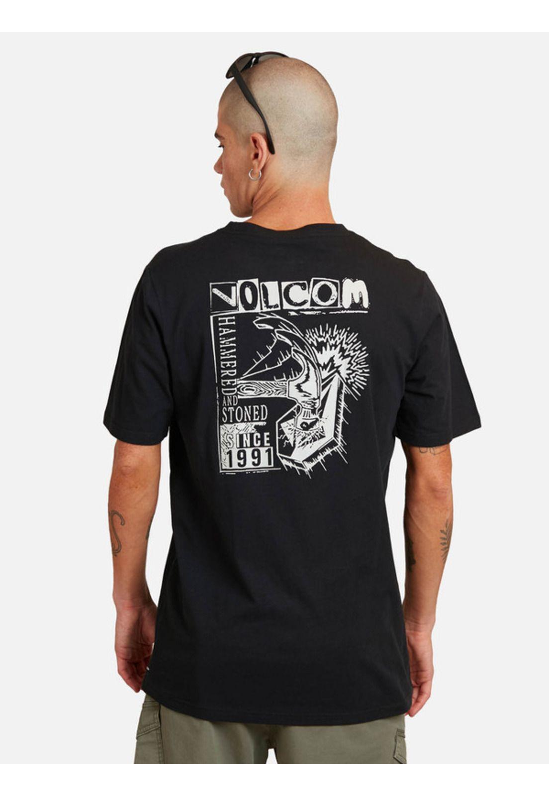 Polera Wordplay Sst Negro Hombre Volcom-1