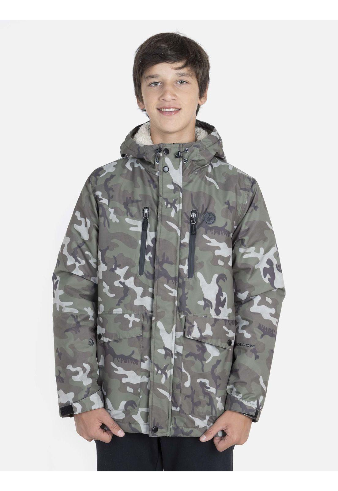 Jacket Hunter Juvenil Multicolor Volcom-0
