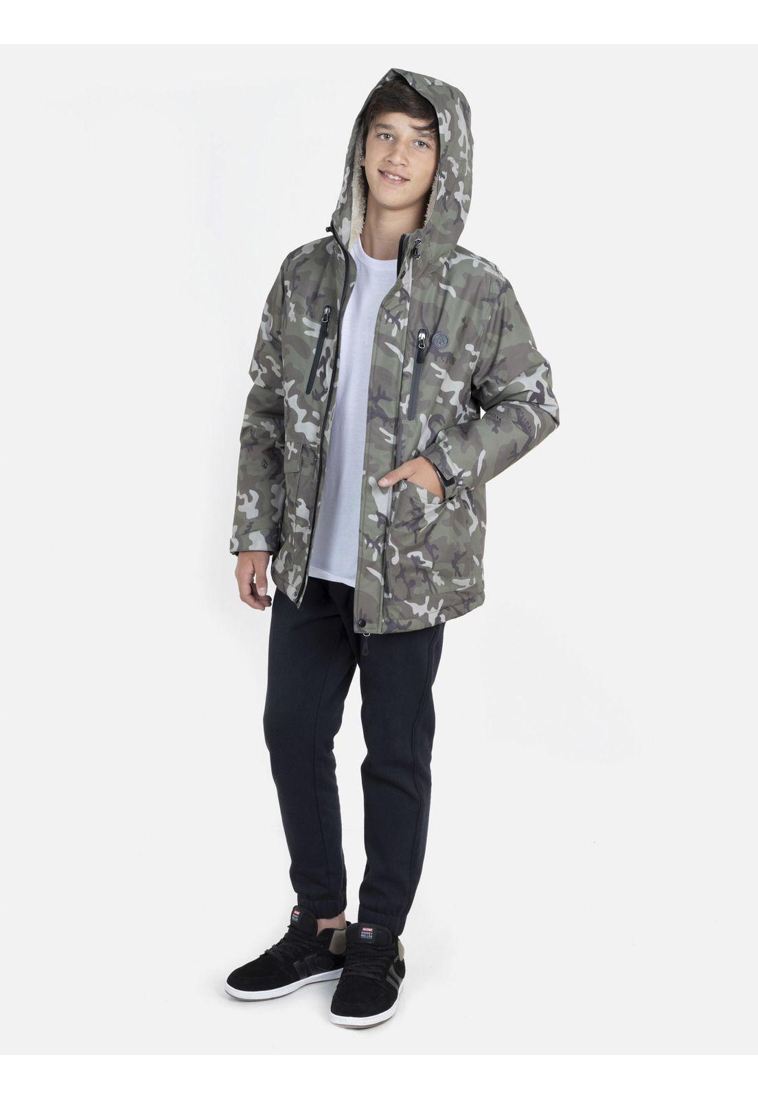 Jacket Hunter Juvenil Multicolor Volcom-3
