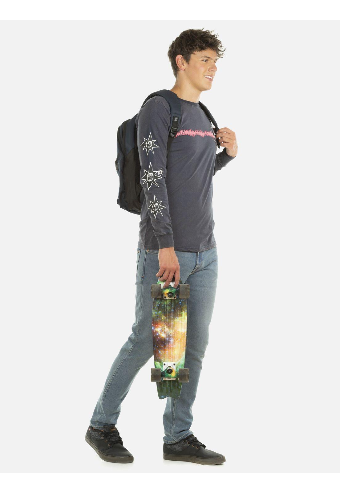 Polera M/L Hombre 7P127-MV20 Azul Volcom-3