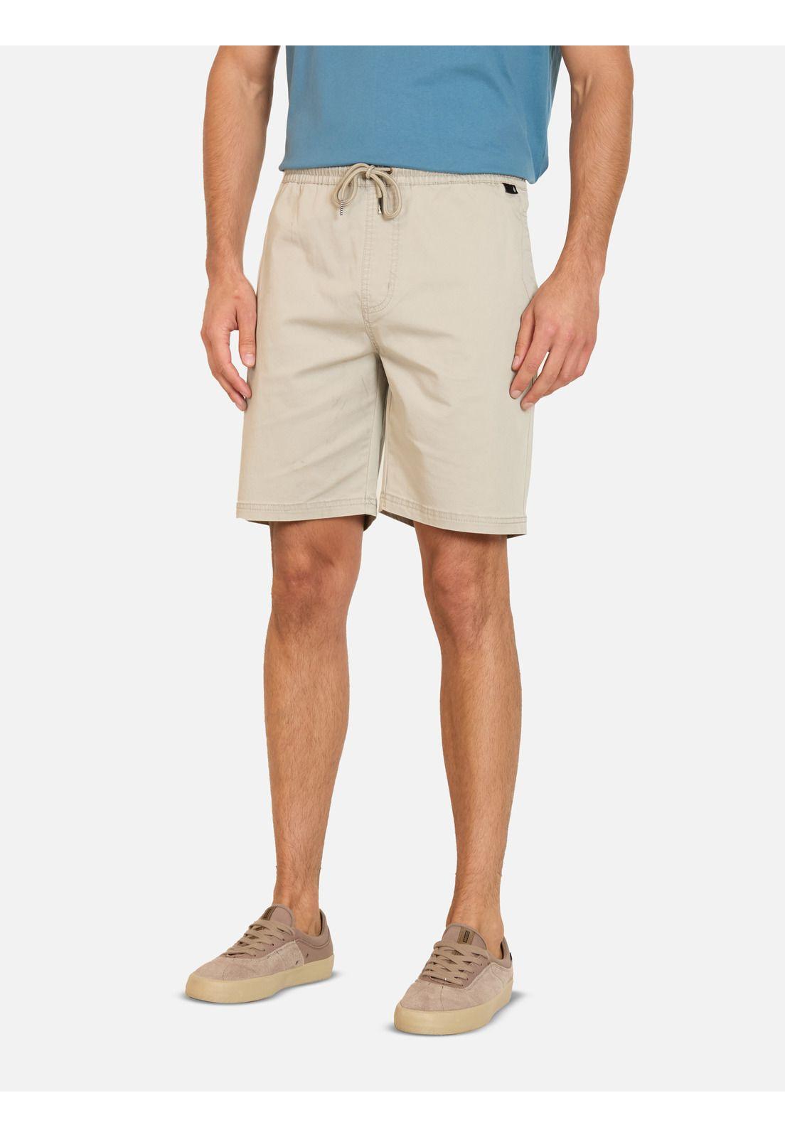 Bermuda Jogger Flux Beige Hombre Volcom-0