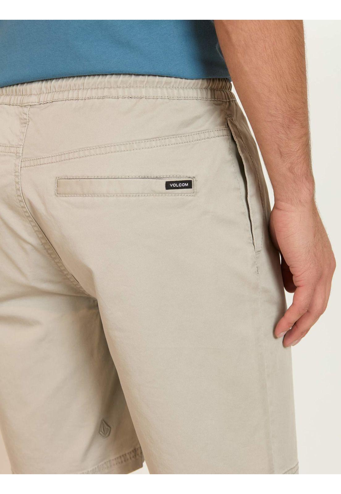 Bermuda Jogger Flux Beige Hombre Volcom-2