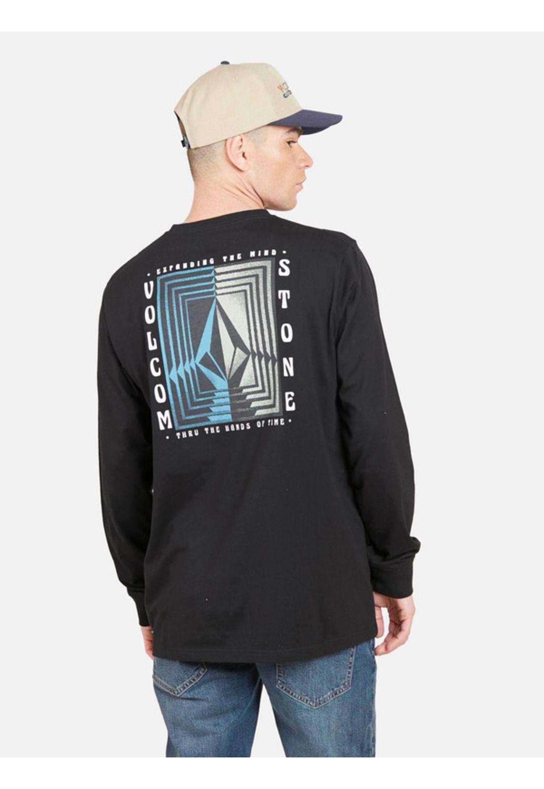 Polera Forty Ouncer Sst Negro Hombre Volcom-1