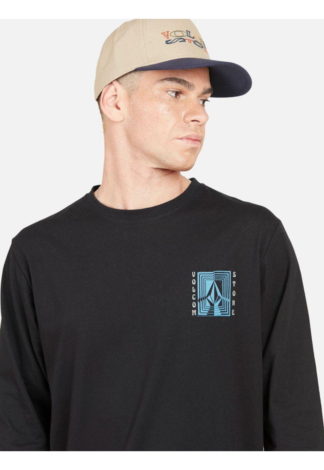 Polera Forty Ouncer Sst Negro Hombre Volcom-2