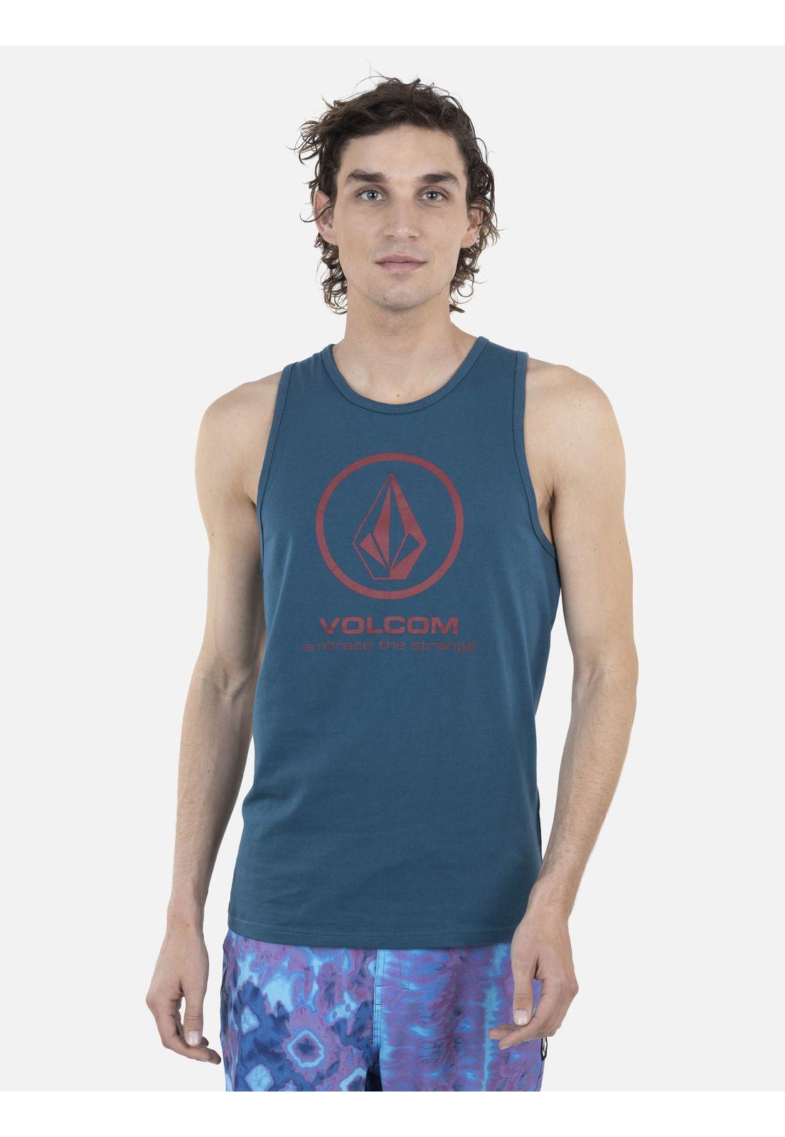 Polera S/M Hombre 7P137-MV22 Azul Volcom-0