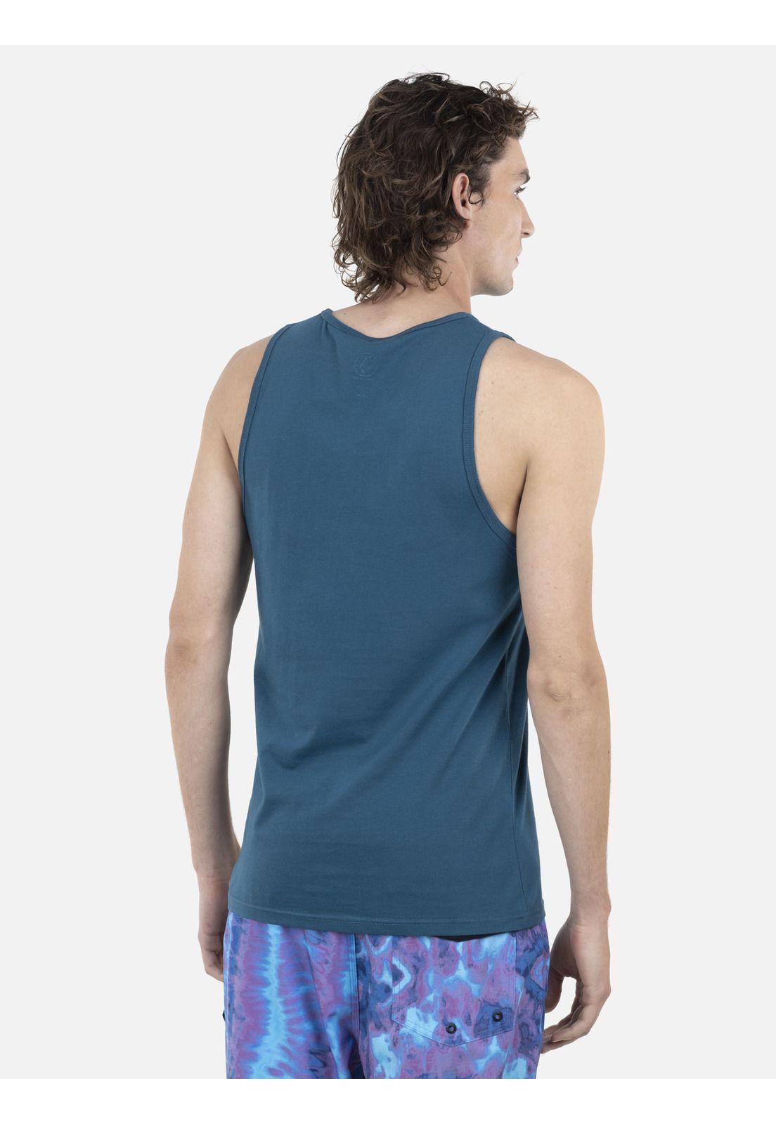Polera S/M Hombre 7P137-MV22 Azul Volcom-1