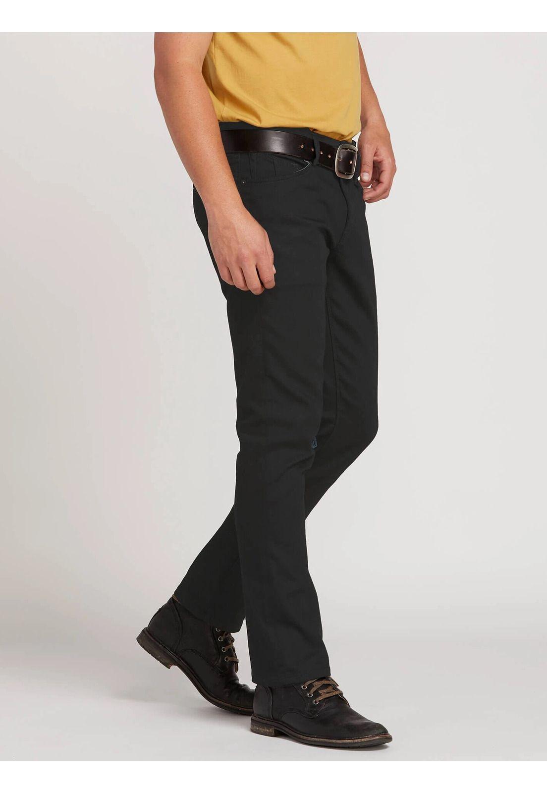 Jeans Negro Hombre 7N147-MI21 Volcom-2