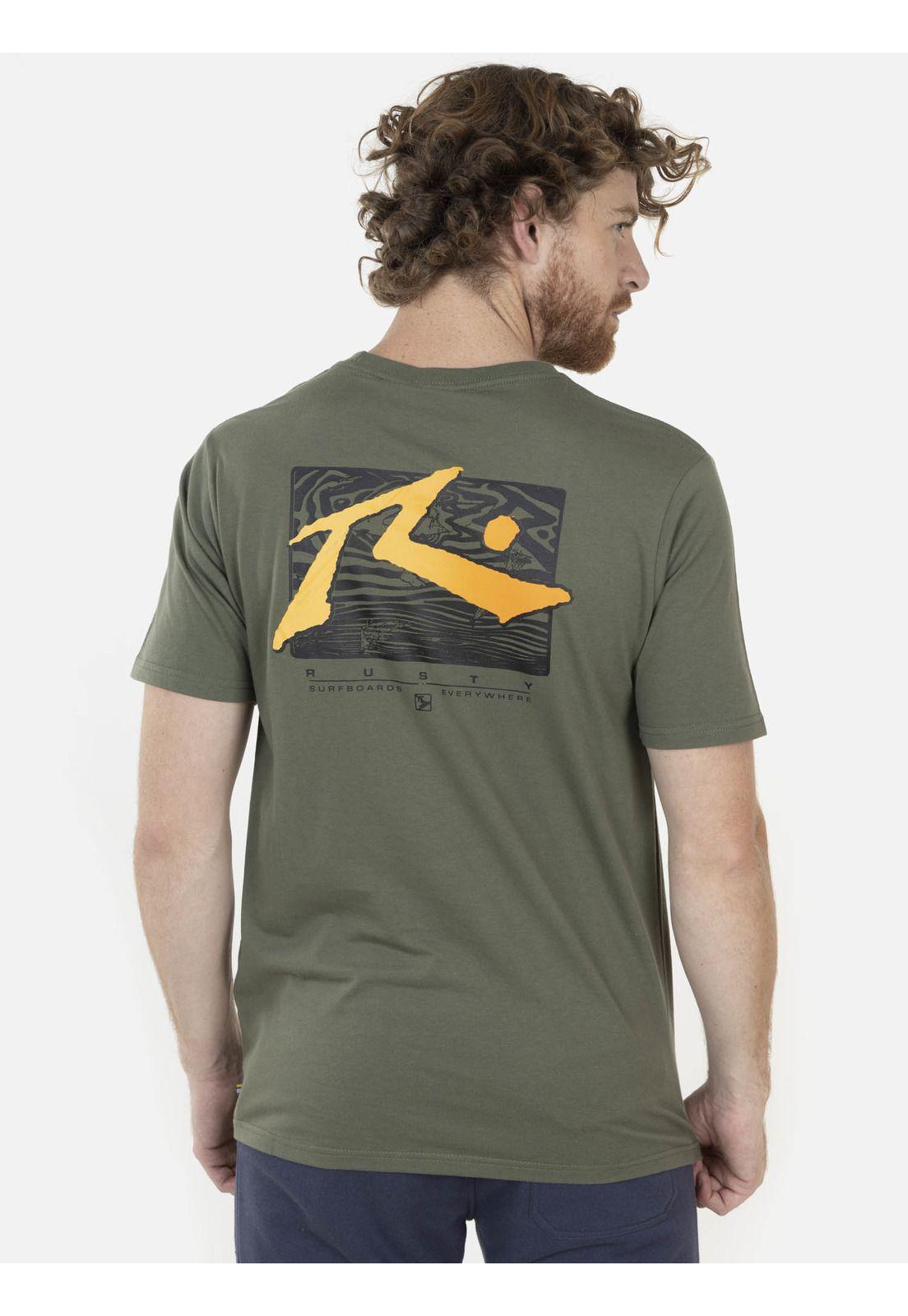 Polera Hombre 7P256 Verde Rusty-1
