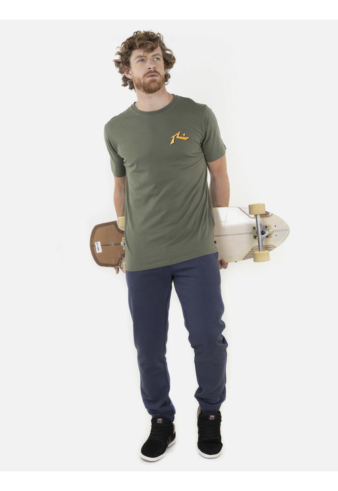Polera Hombre 7P256 Verde Rusty-3