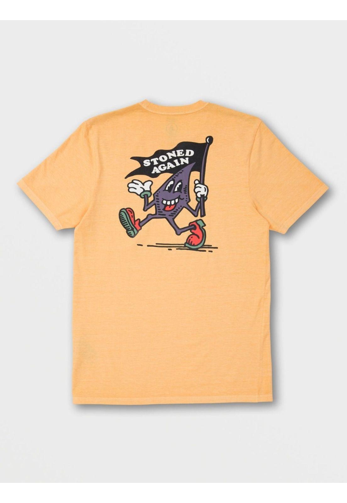 Polera MC 7P303 Hombre Naranja Volcom-1