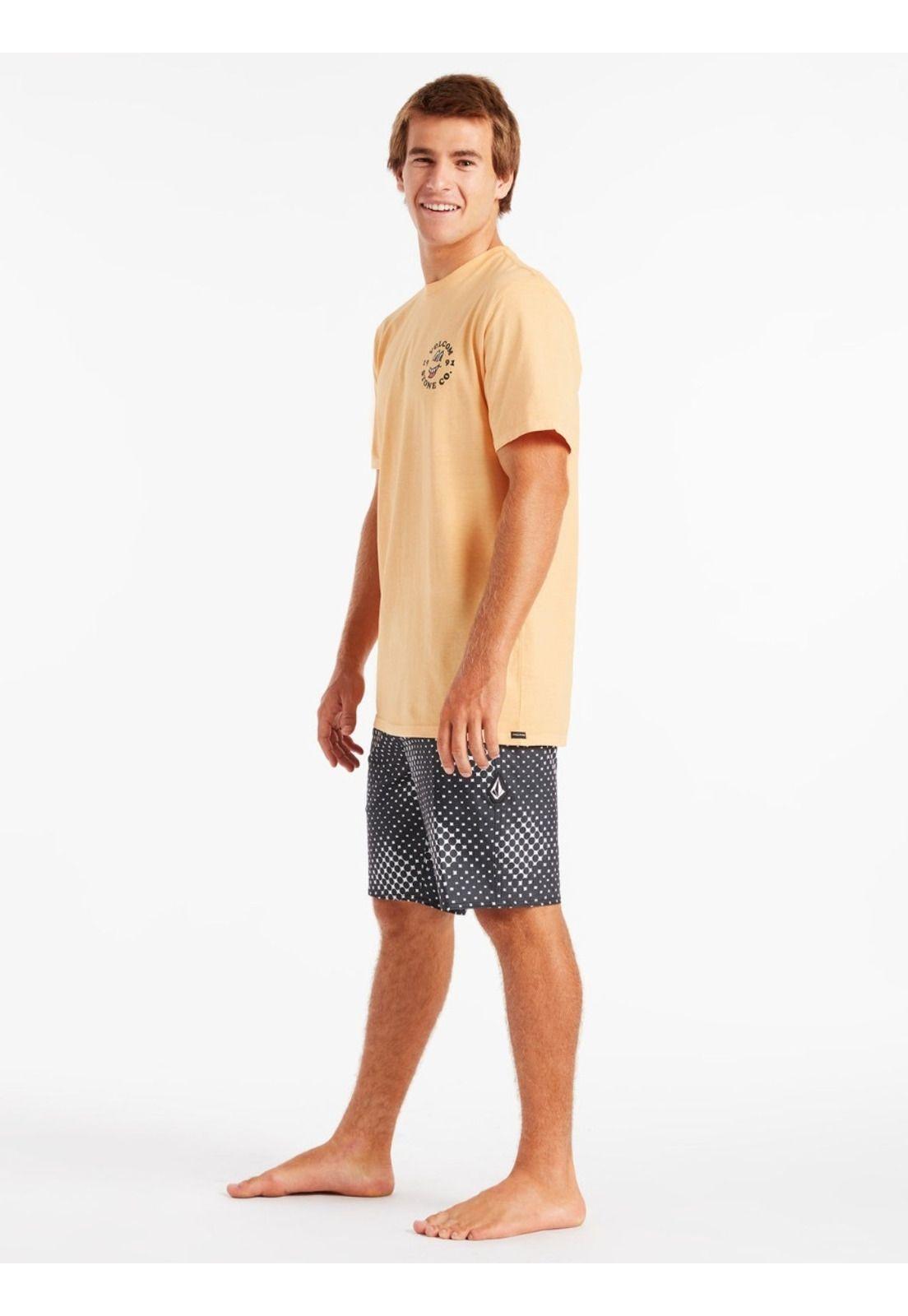 Polera MC 7P303 Hombre Naranja Volcom-2