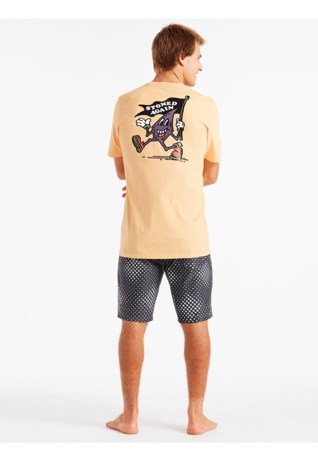Polera MC 7P303 Hombre Naranja Volcom-3