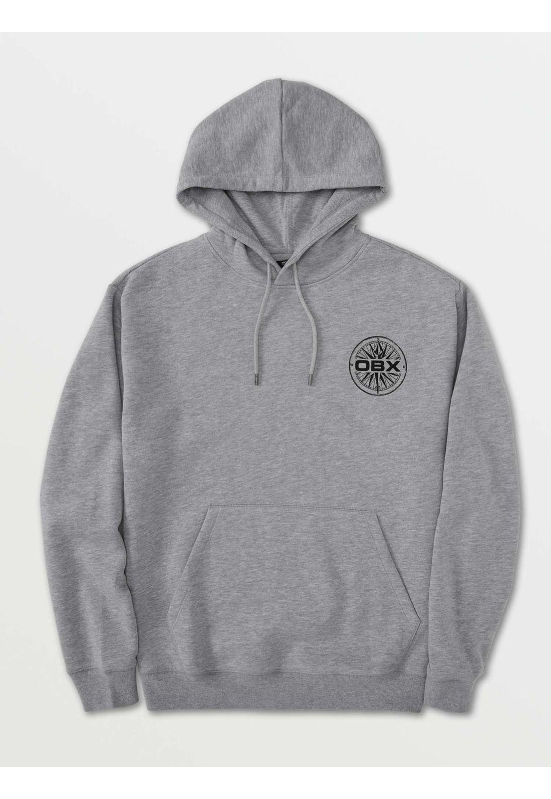 Poleron Hombre OBX POPE COMPASS PO Gris Volcom-0