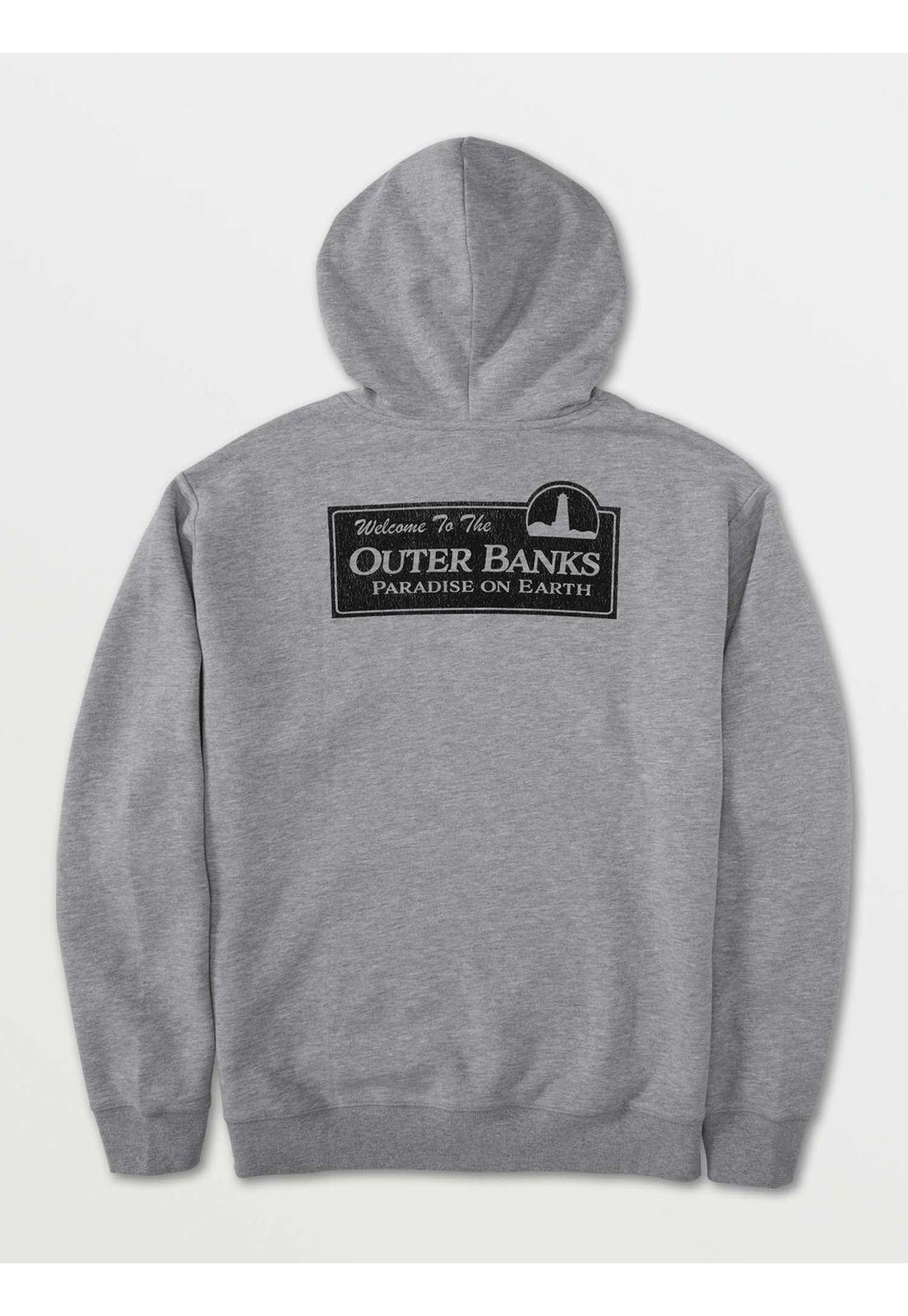 Poleron Hombre OBX POPE COMPASS PO Gris Volcom-1