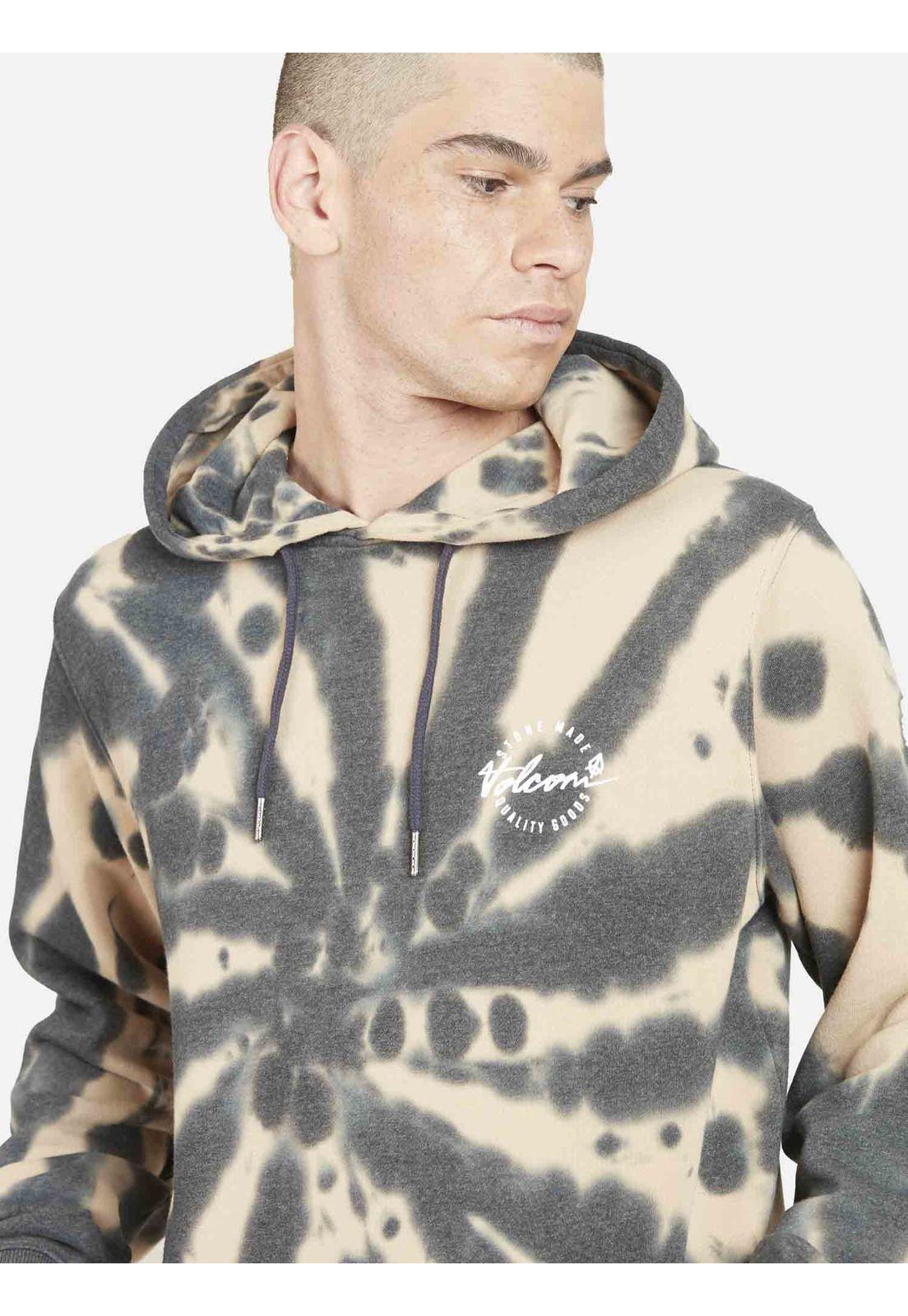 Poleron Canguro 7O508 Hombre Multicolor Volcom-3