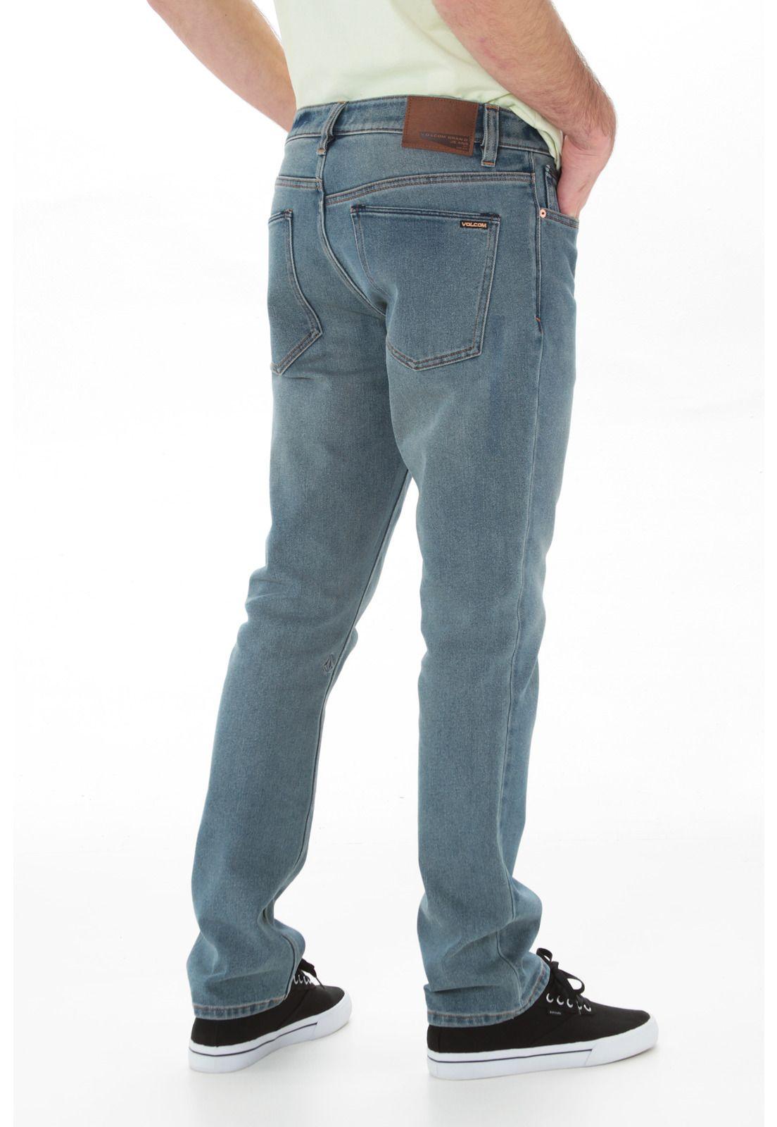 Pantalon Jeans Hombre 7N124-MV21 Gris Volcom-1