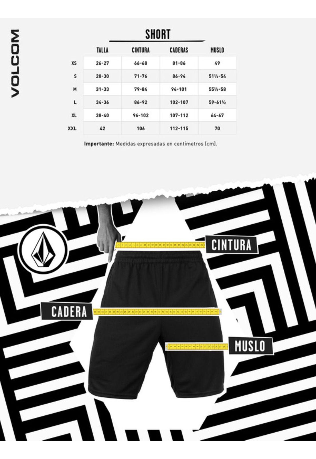 Bermuda Clasica Vivid Tide Volcom-4