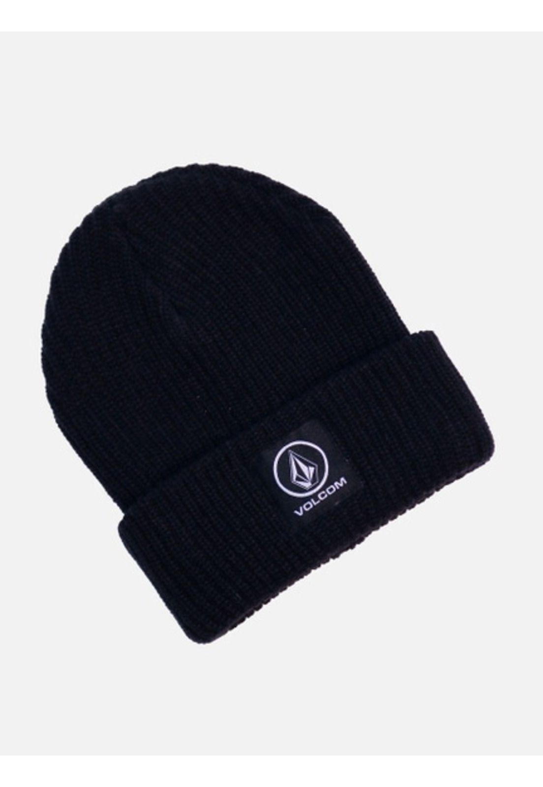 Gorro Diamond Beanie Hombre Negro Volcom-0