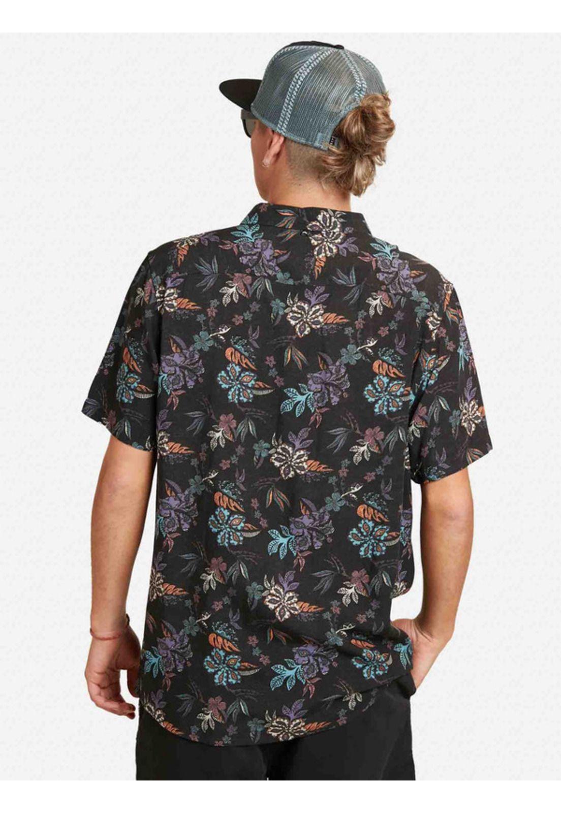 Camisa Nomadic Neon Multicolor Hombre Rusty-1