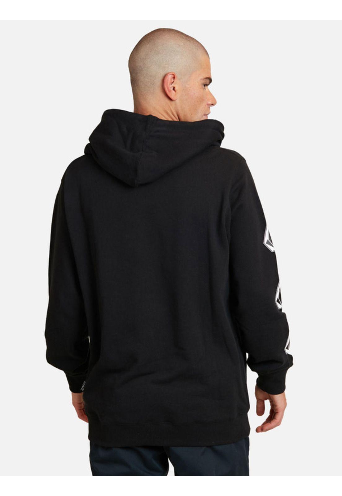 Poleron Cosmic Elixir Negro Hombre Volcom-1