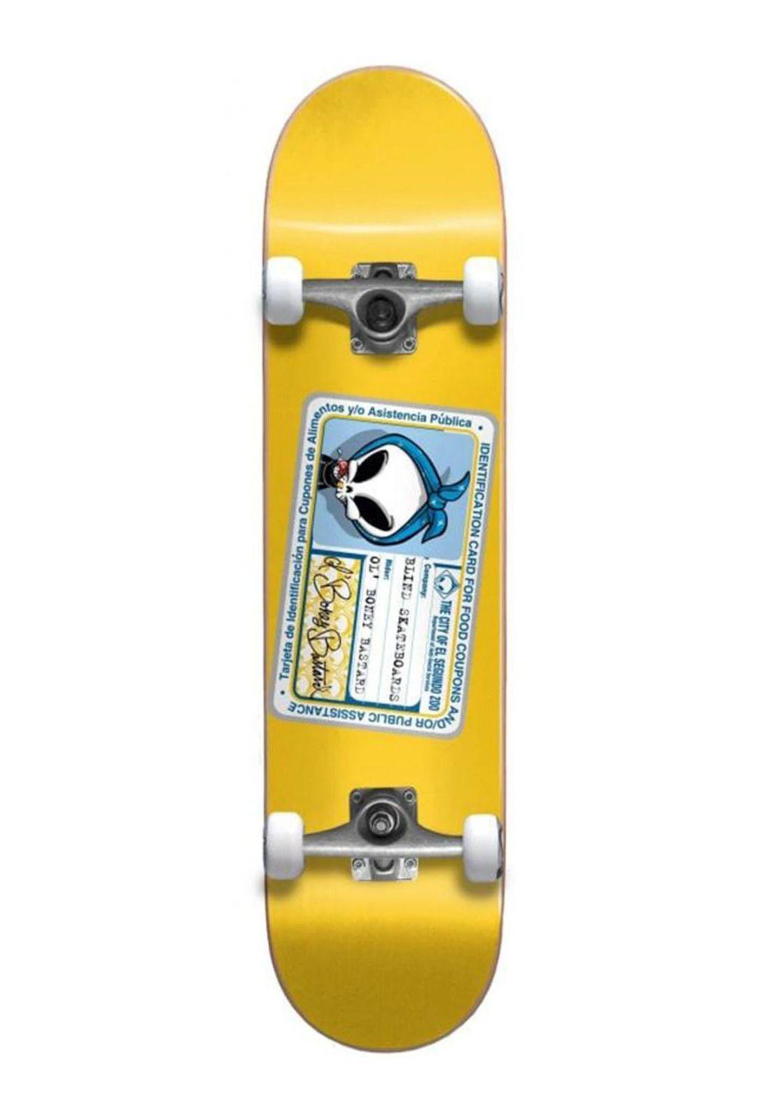 Skate Armado Unisex Old Boney Bastard FP Amarillo Blind-0