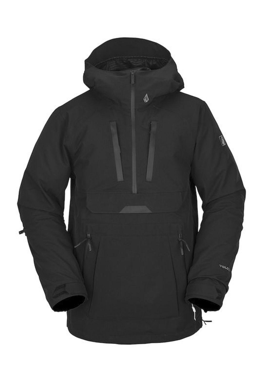 Parka Brighton Pullover Hombre Negro Volcom-0