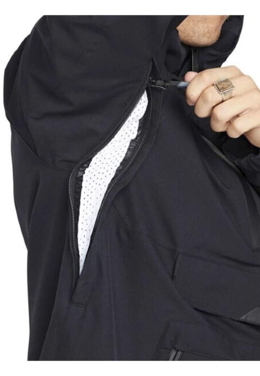 Parka Brighton Pullover Hombre Negro Volcom-6