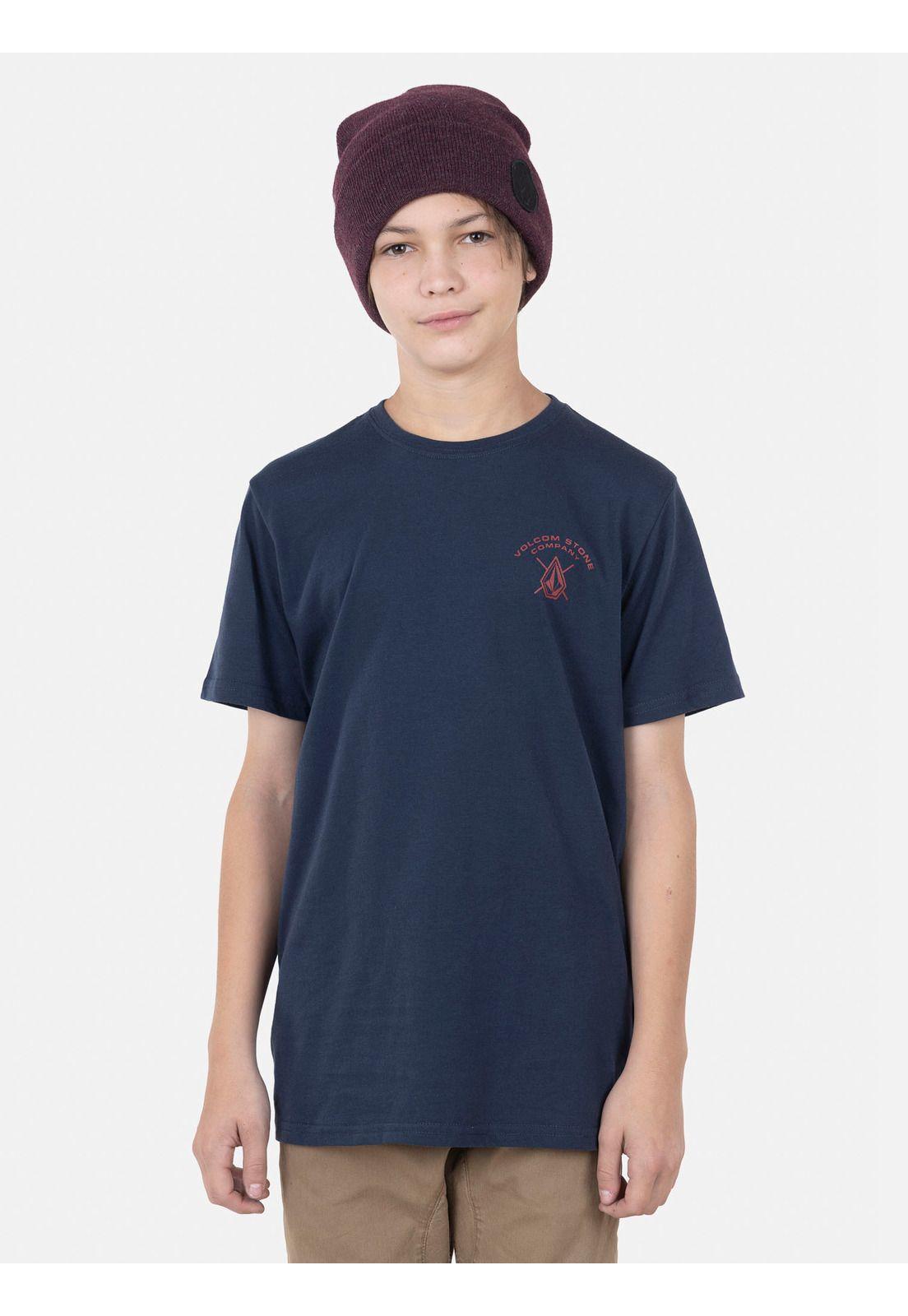 Polera Juvenil BRIGHTEN S/S TEE Y Azul Volcom-0