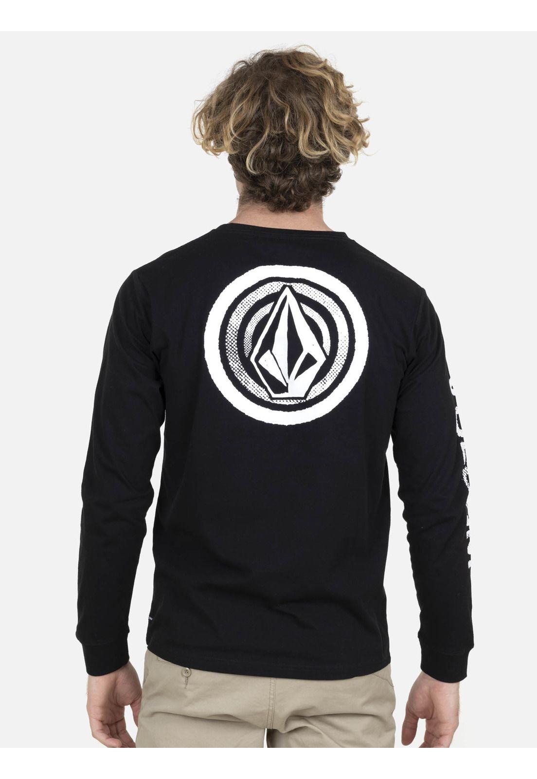 Polera M/L Hombre 7P134-MV22 Negro Volcom-1