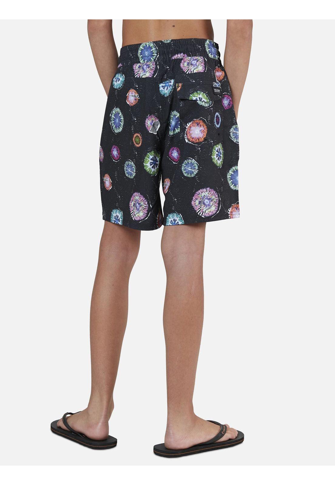 Traje de Baño Juvenil 7T317-MV22 Negro Volcom-1