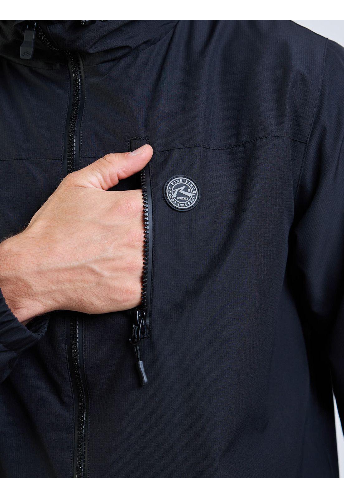 Cortaviento Dark Swell Negro Hombre Rusty-3