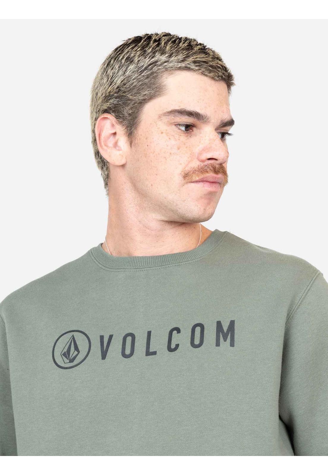 Poleron Rapture Verde Hombre Volcom-2