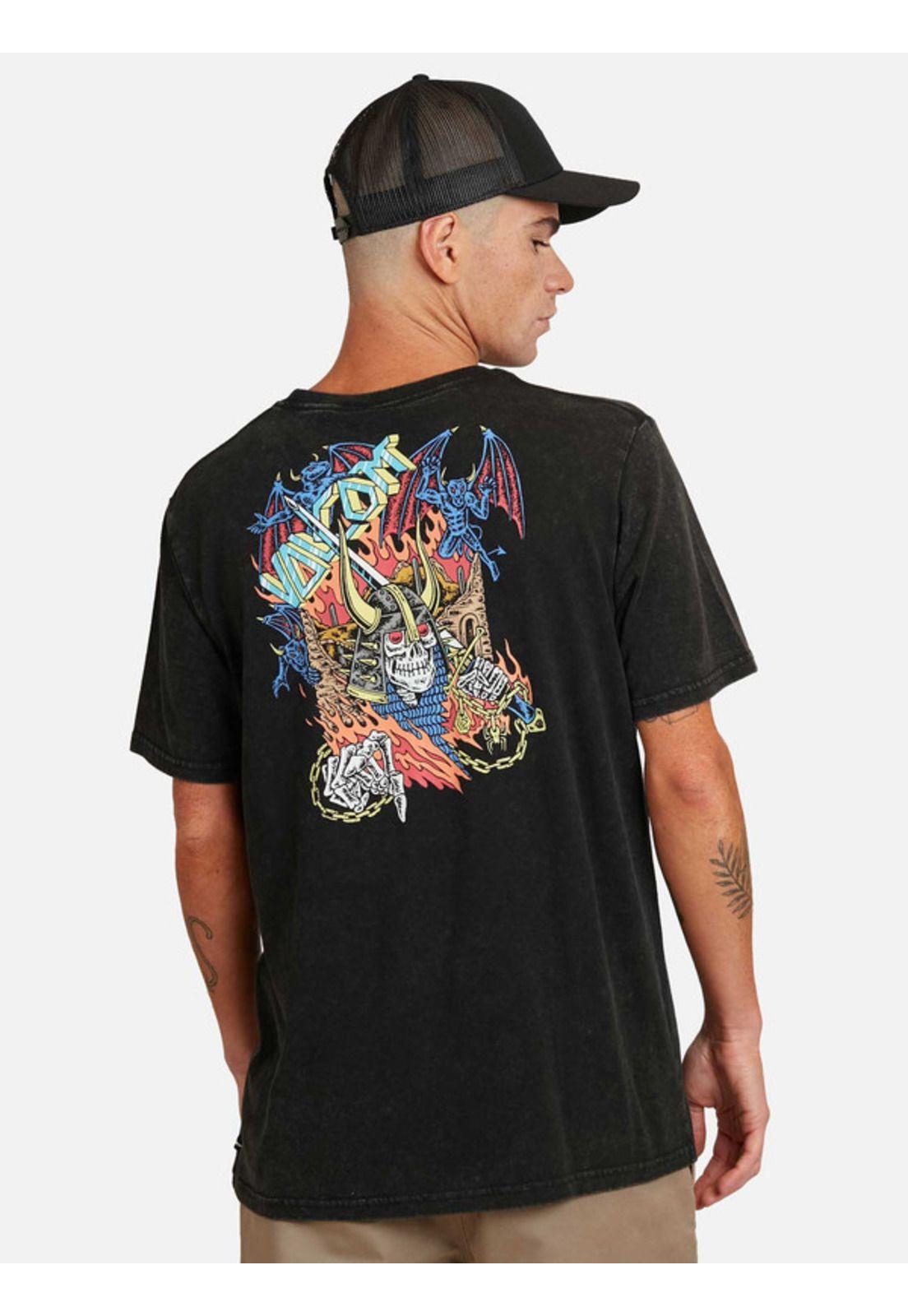 Polera Skate Vitals C Provost Negro Hombre Rusty-1