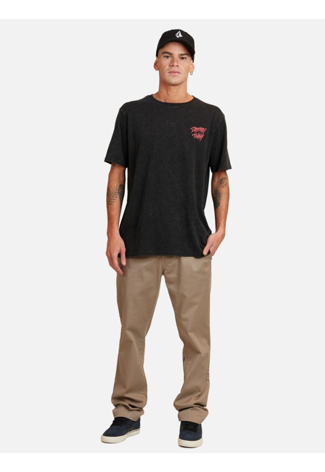 Polera Skate Vitals C Provost Negro Hombre Rusty-4